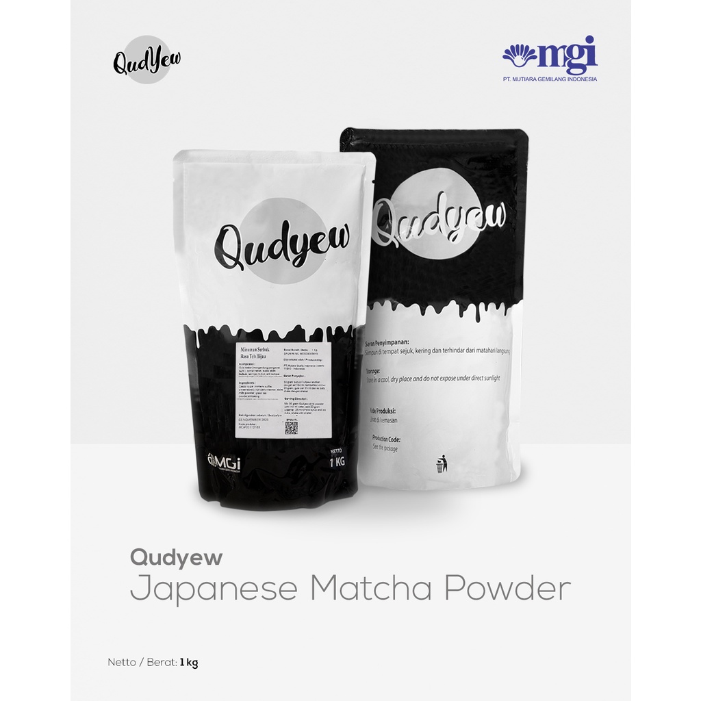 

JAPANESSE MATCHA POWDER / BUBUK MINUMAN MATCHA / BUBUK MINUMAN KEKINIAN - kEMASAN 1KG