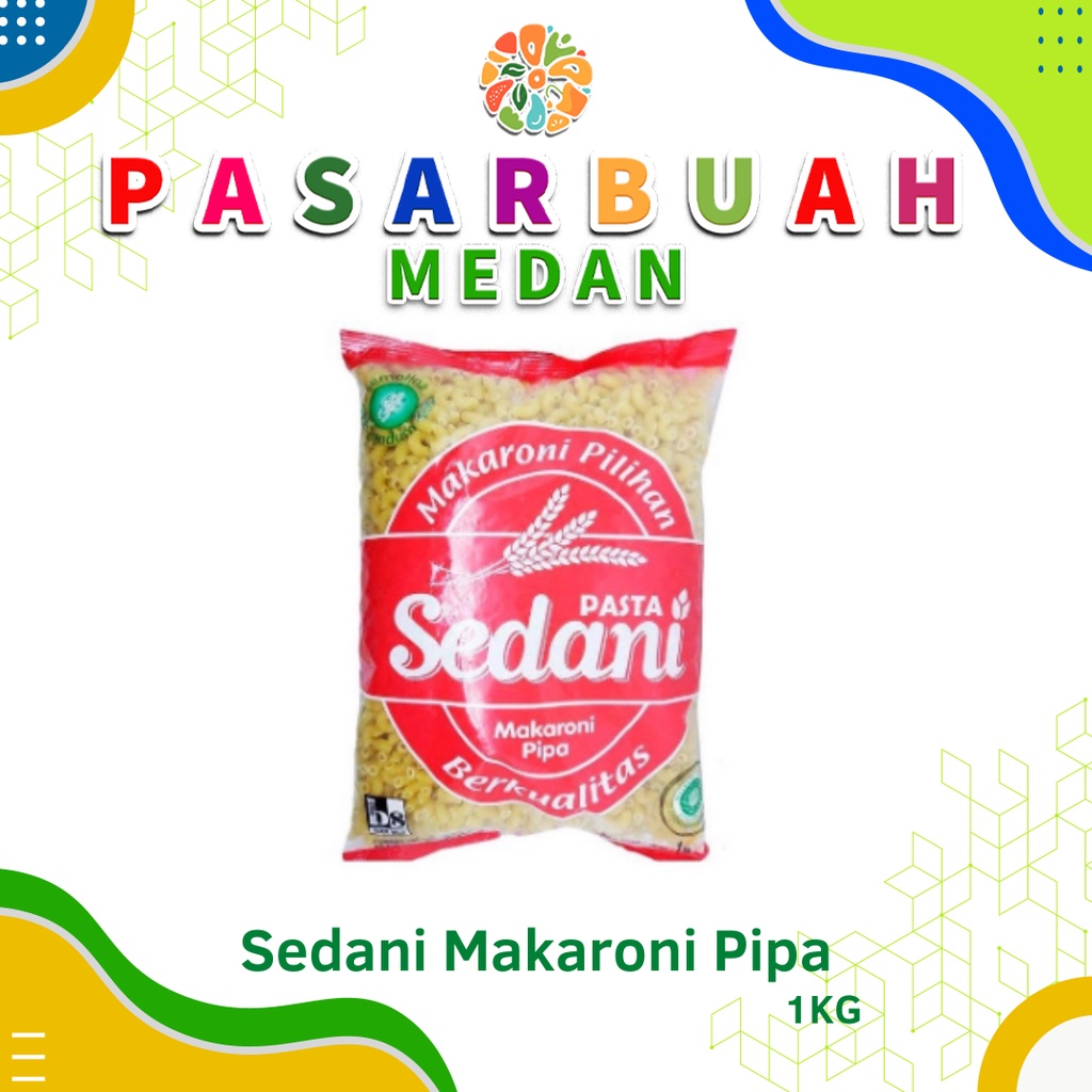 

Distributor Sedani Makaroni Pipa 1 Kg - Pasar Buah Medan