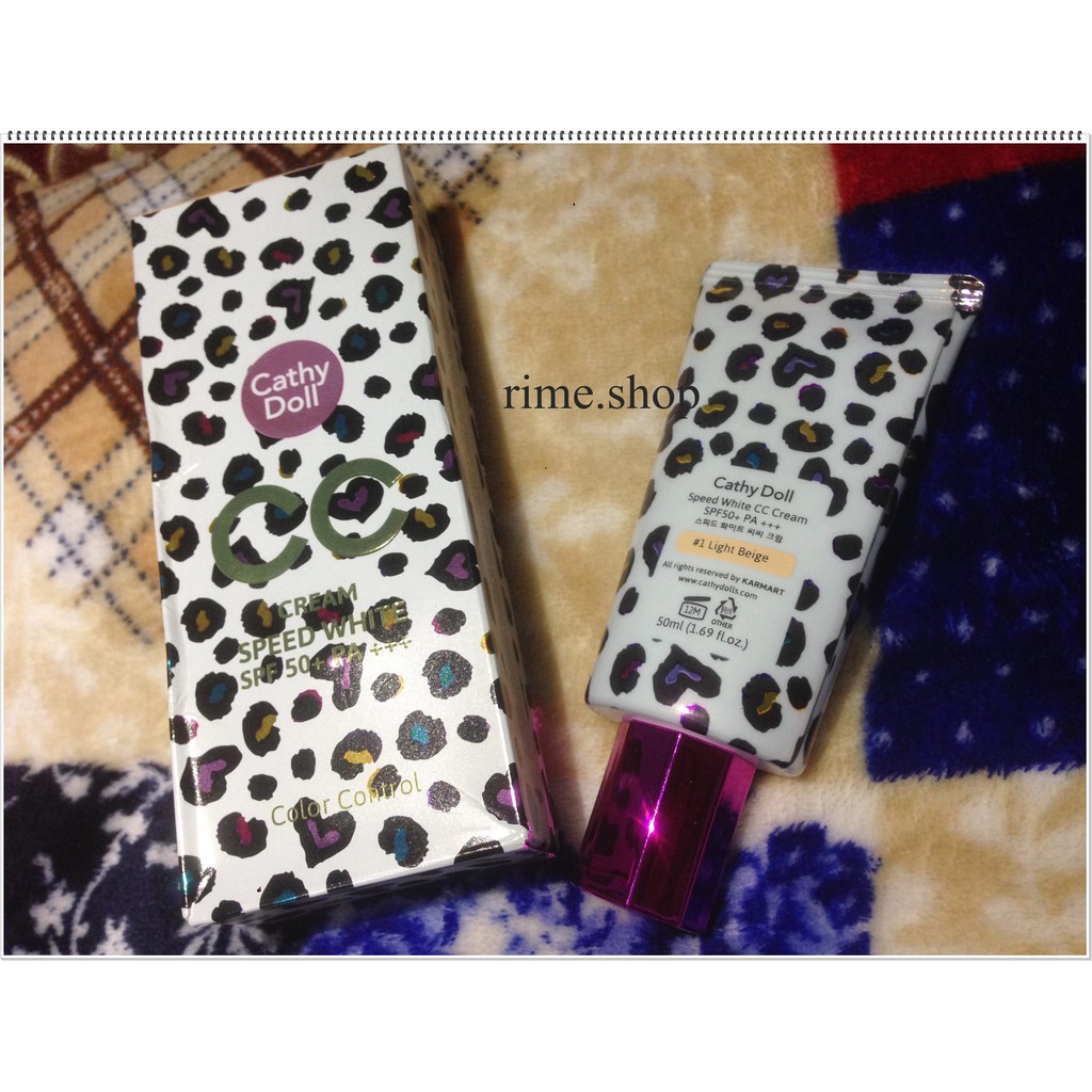 [PRELOVED 90 %] DIKIRIM DARI BEKASI, CATHY DOLL CC CREAM SPEED WHITE  100% ORIGINAL THAILAND