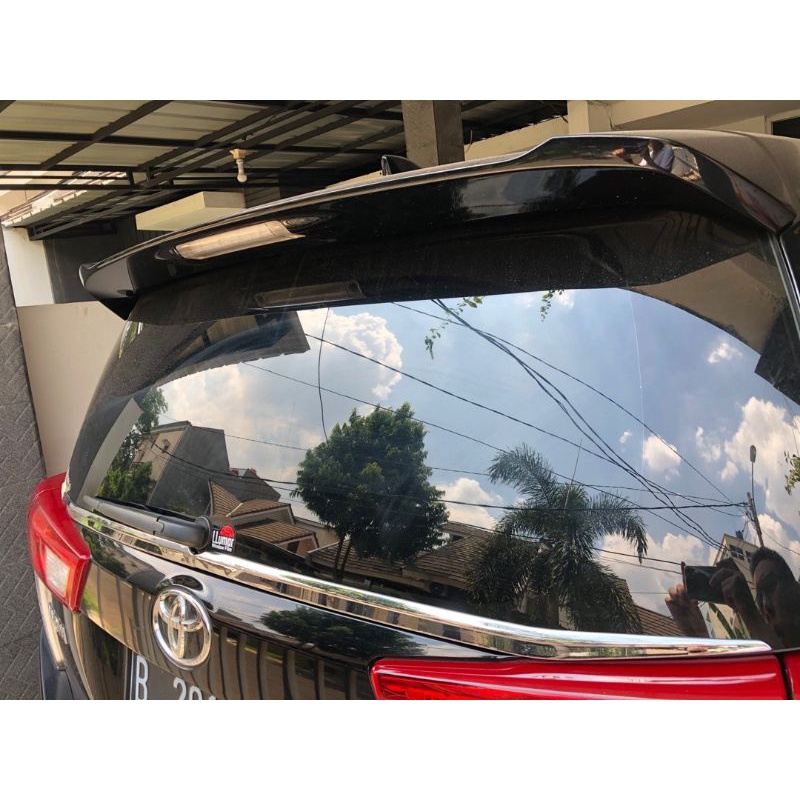 lis list kaca belakang bagasi toyota all new innova inova reborn 2016 sampai 2025 2024 2017 2018 2019 2020 2021 2022 2023 / tipe e g v q venturer diesel PLASTIK chrome CROME tempel ribon