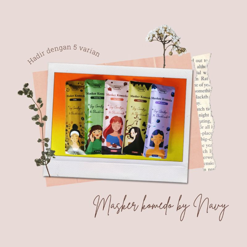 Masker Komedo by Navy|Masker Viral|Masker Murah|