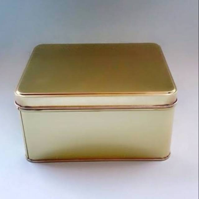 

Kaleng Kotak Gold Polos