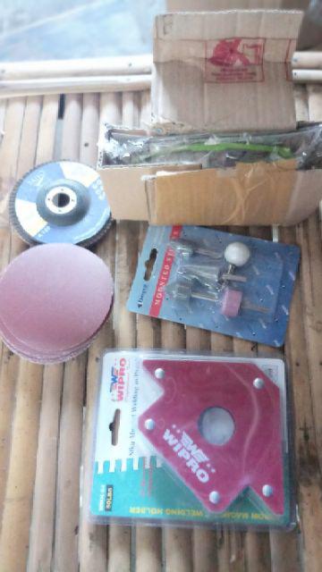 Amplas Bulat Velcro Grid 240