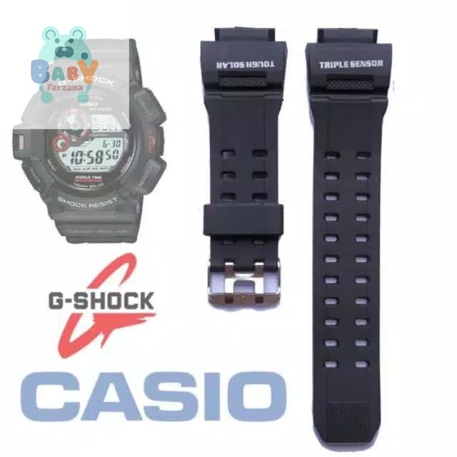 Tali Jam Tangan Digitec 2028 Strap Tali Jam DIGITEC DG2028T Hitam