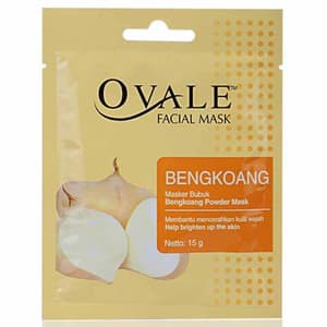 Ovale masker bubuk bengkoang