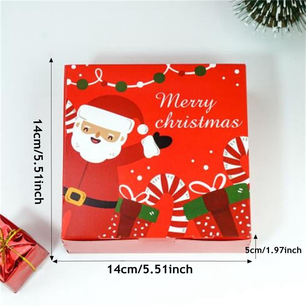 R-flower Christmas Gift Box Kado Untuk Teman Cookie Box Rusa Merry Christmas