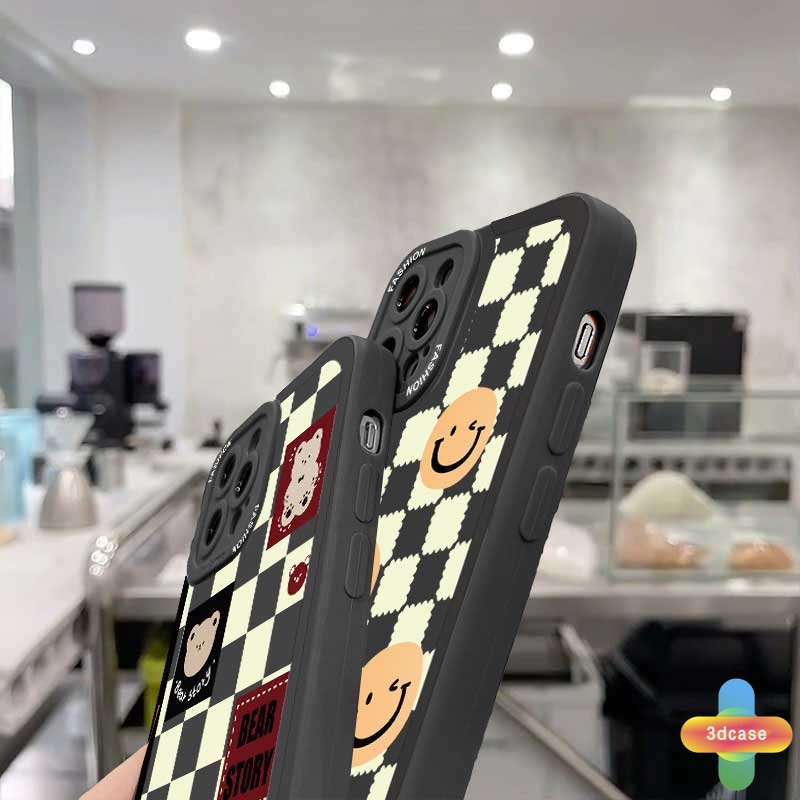 Casing for IPhone 7 Plus 11 6 6S 8 Plus XR 11 12 13 PRO MAX X XS MAX Se 2020 6SPlus 7Plus 6Plus 8Plus XSMAX Soft Case Motif Beruang
