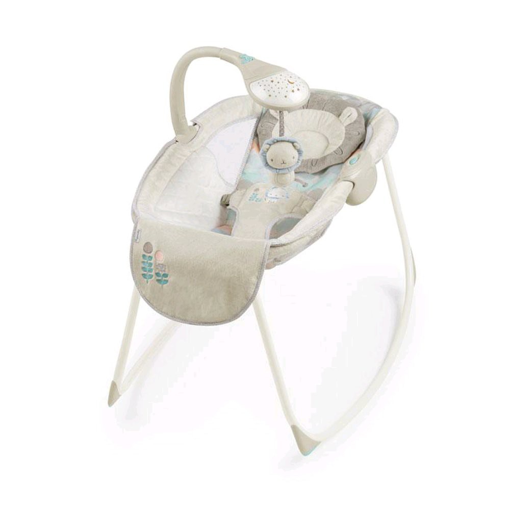 zea baby shop bouncer Ingenuity Moonlight Rocking Sleeper Lullaby Lion 11164