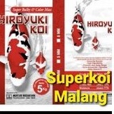 Hiroyuki Super Bulky dan Colour Max Pakan Koi Floating Pelet Ikan