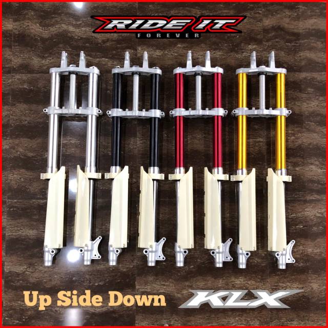 Upside Down Klx 150 Kawasaki By Ride It Shock Depan Klx Shopee Indonesia