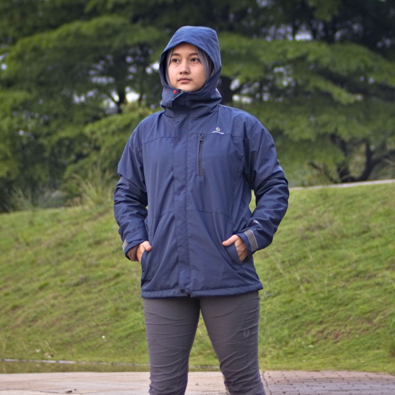 Greenforest Bunaken Jaket Gunung Waterproof Inner Polar Pria dan Wanita-2