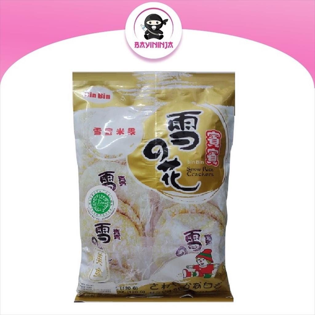 

BIN BIN Rice Crackers Snow 120 g