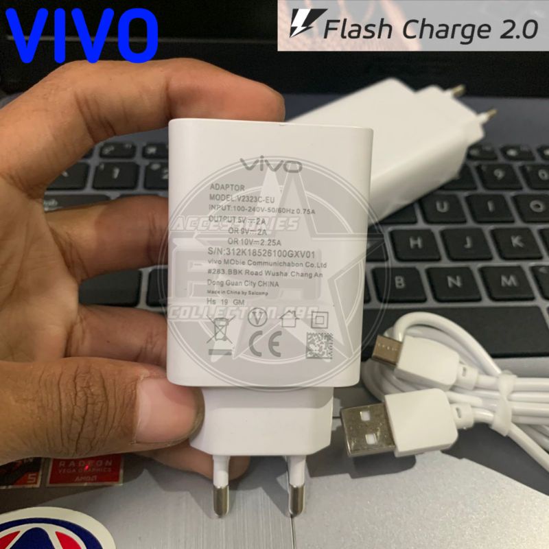 CHARGER VIVO X50 X50 PRO X60 X60 PRO ORIGINAL TYPE C  FLASH CHARGE 2.0 by vivo