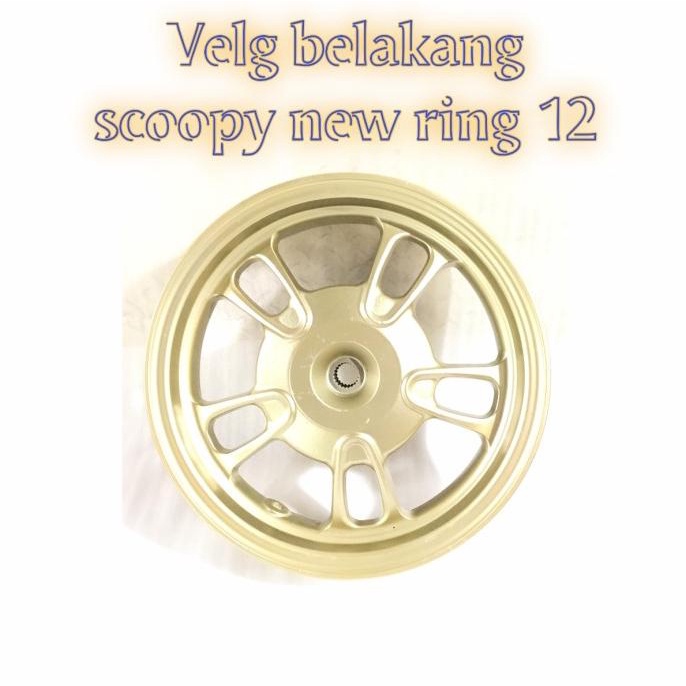 velg pelk pelek belakang scoopy new ring 12 gold hoym07 Segera Beli