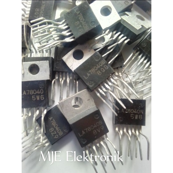 IC VERTIKAL LA78040 ASLI ORIGINAL Cabutan kaki bersih bisa buat tv SLIM/U SLIM polytron