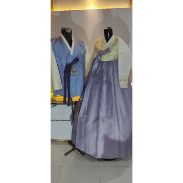 hanbok biru caupel