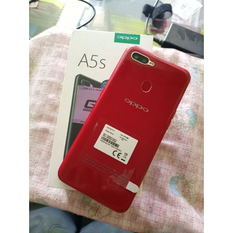 oppo A5s second ram 3/32 garansi resmi mulus 98%