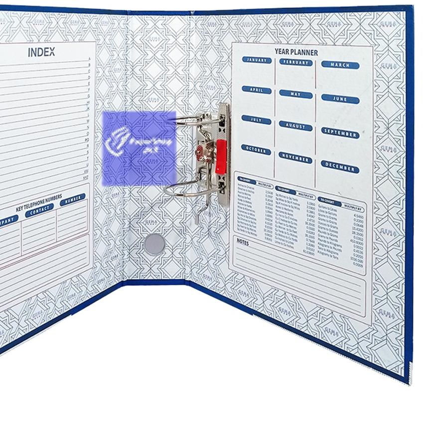 

Paling Laris GEMA Odner Folio Ukuran 717 Hitam-Biru - Pcs SH5``