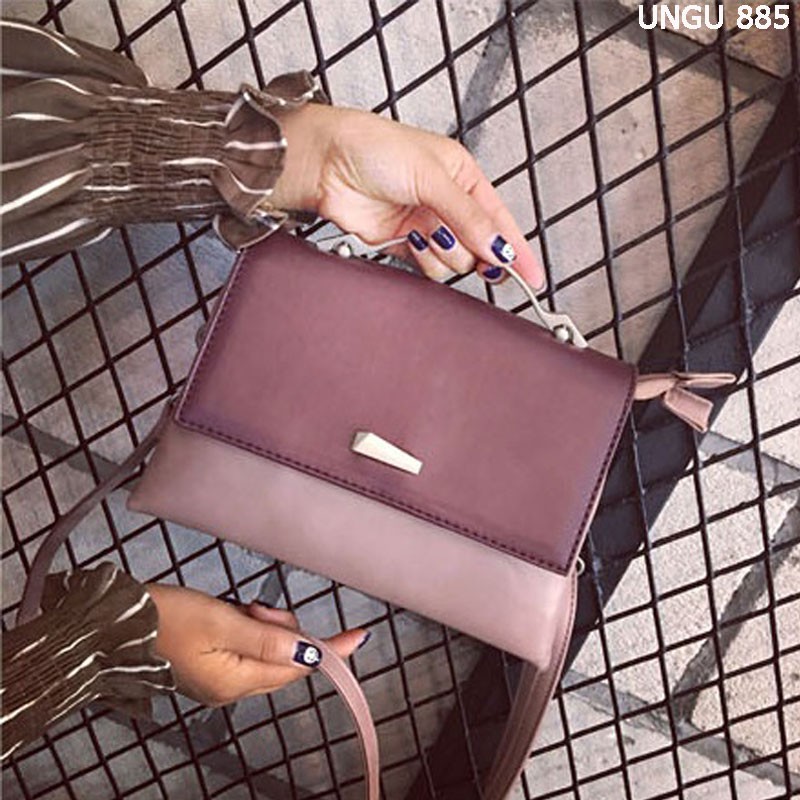 Tas Wanita Import AB885 Ungu