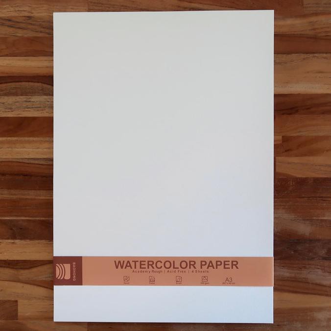

Terbaru Baohong Academy Watercolor Paper 300gsm A3 - Hot Pressed