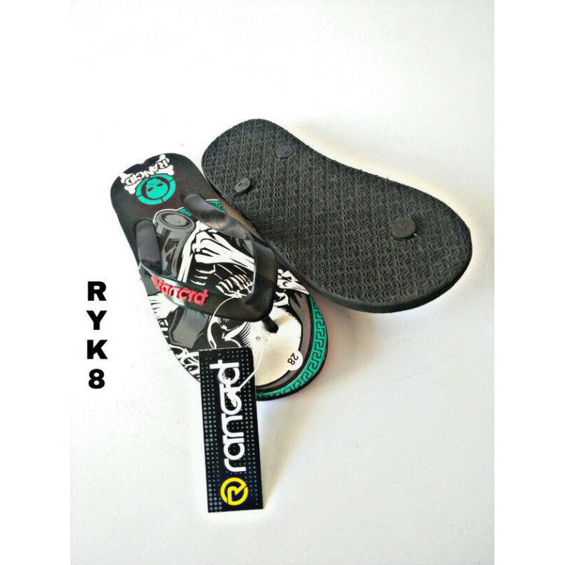 SANDAL JAPIT DISTRO ANAK/KIDS RANCID ORIGINAL (RYK8)