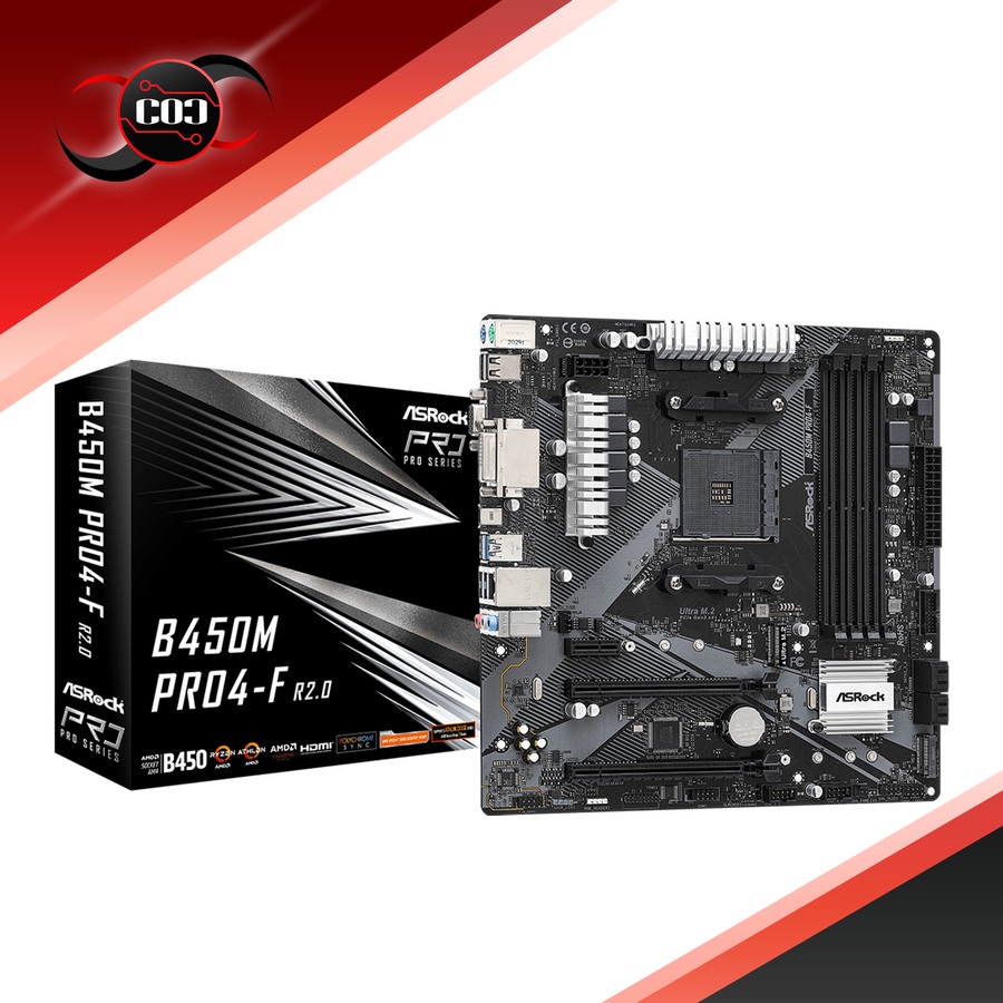 ASRock B450M Pro4-F R2.0