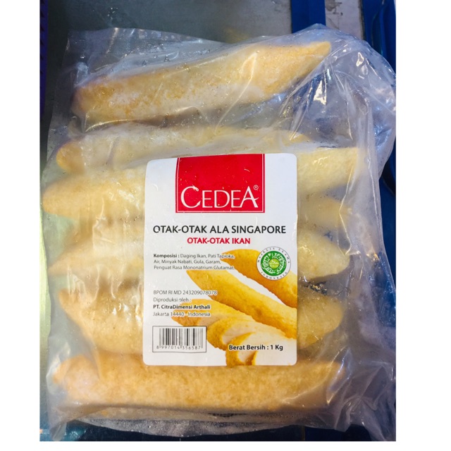 

Cedea otak otak singapur 1kg