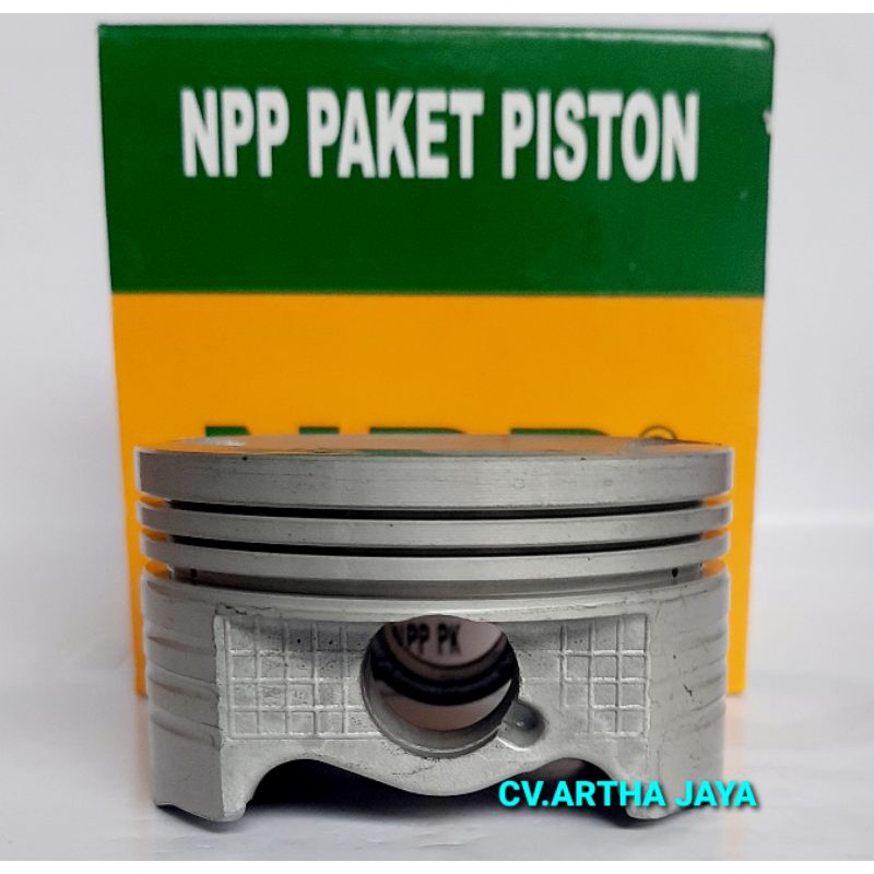PISTON KIT NPP HONDA VERZA 150 / NEW MEGA PRO 150 / CRF 150 / MEGA PRO MONOSHOCK / MP MONO ( STD / 050 / 100 / 150 / 200 ) ( 57,3 / 57,8 / 58,3 / 58,8 / 59,3 ) (11-KYE-NPP)-2