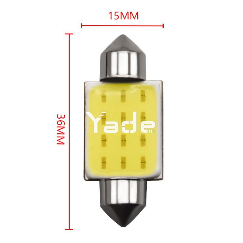 Lampu Led Plafon Kabin Feston 31mm&amp;36mm COB MOBIL 31&amp;36 MM