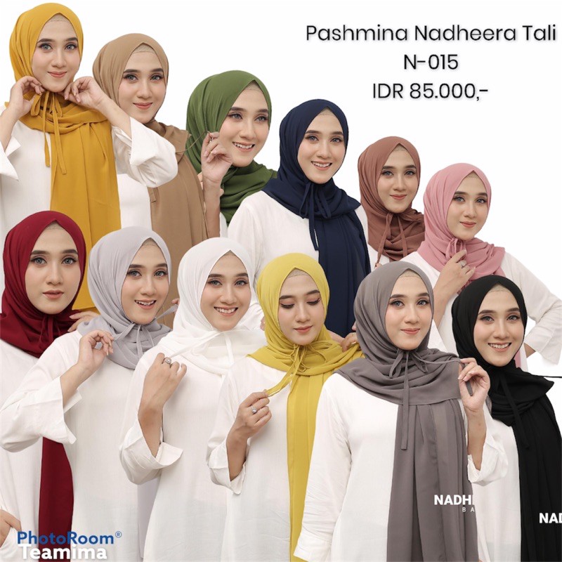 Nadheera Luxury Pashmina Instant Tali N015 New color