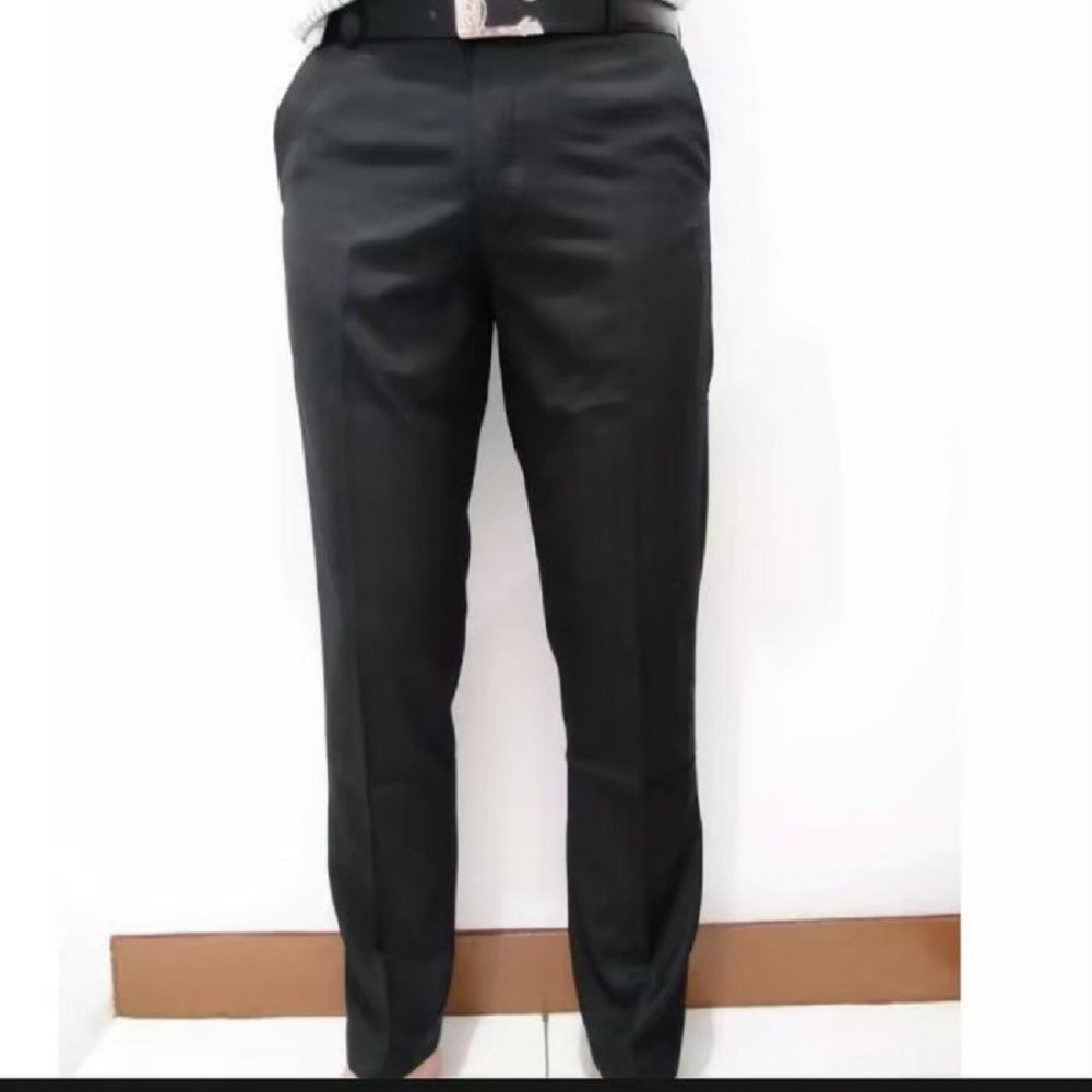 Celana Dasar Standar Reguler Fit Merk JCC Original Celana Bahan Katun Kantor Hitam Reguler Celana Formal Ukuran Standar Jumbo Super Jumbo  27 38 39 40 41 42 43 44