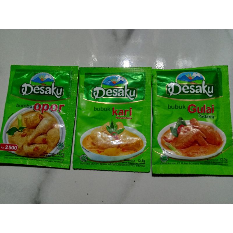 Desaku Bumbu Masak 20gr Gulai Padang/ Kari Nusantara/ Opor