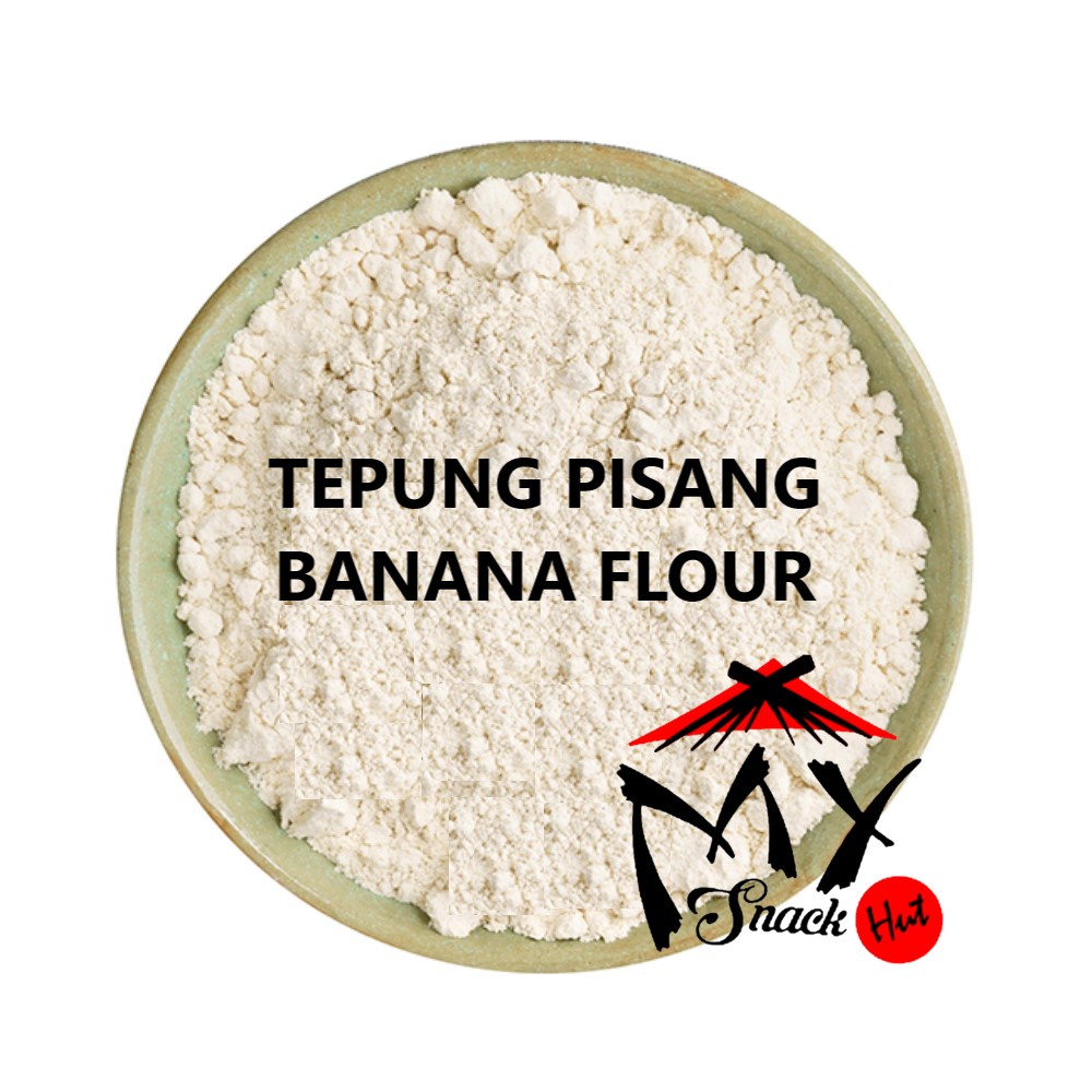 TEPUNG PISANG 100GR - BUBUK SERBUK BANANA MPASI MURNI BUBUR BAYI PISANG GEDHANG ASLI PURE FLOUR POWDER