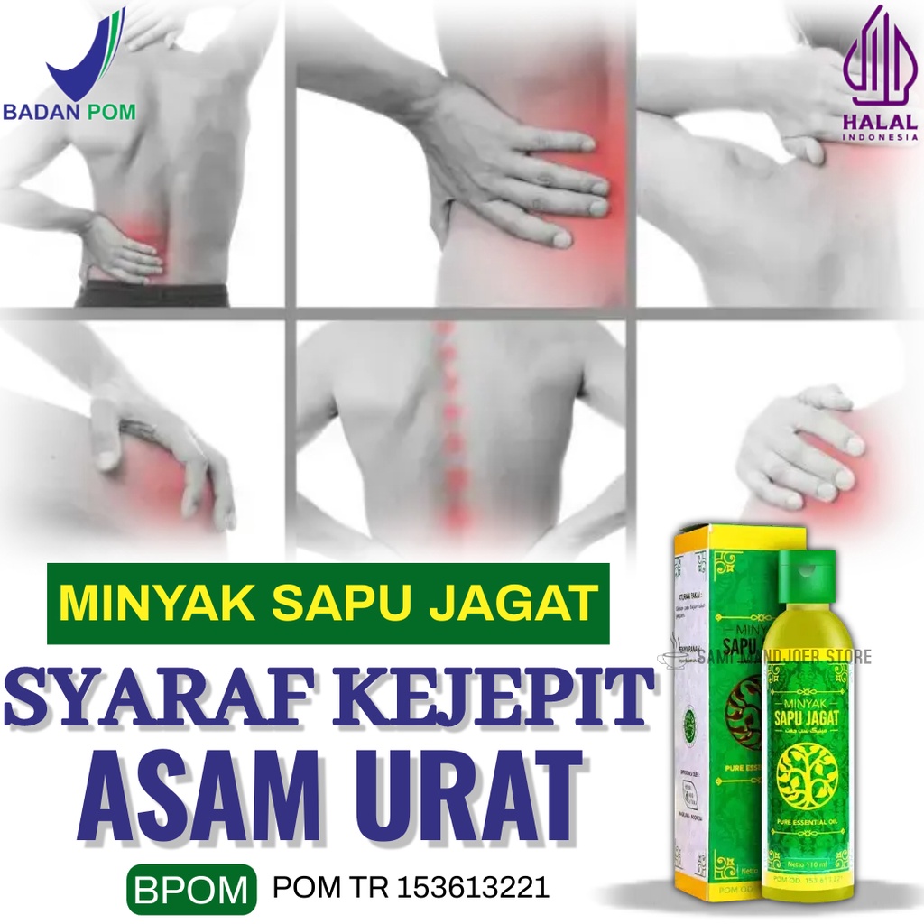 Minyak Urut Sakit Leher Sebelah, Nyeri Leher, Leher Kaku, Syaraf Kejepit, Sakit Pinggang, Sakit Bahu