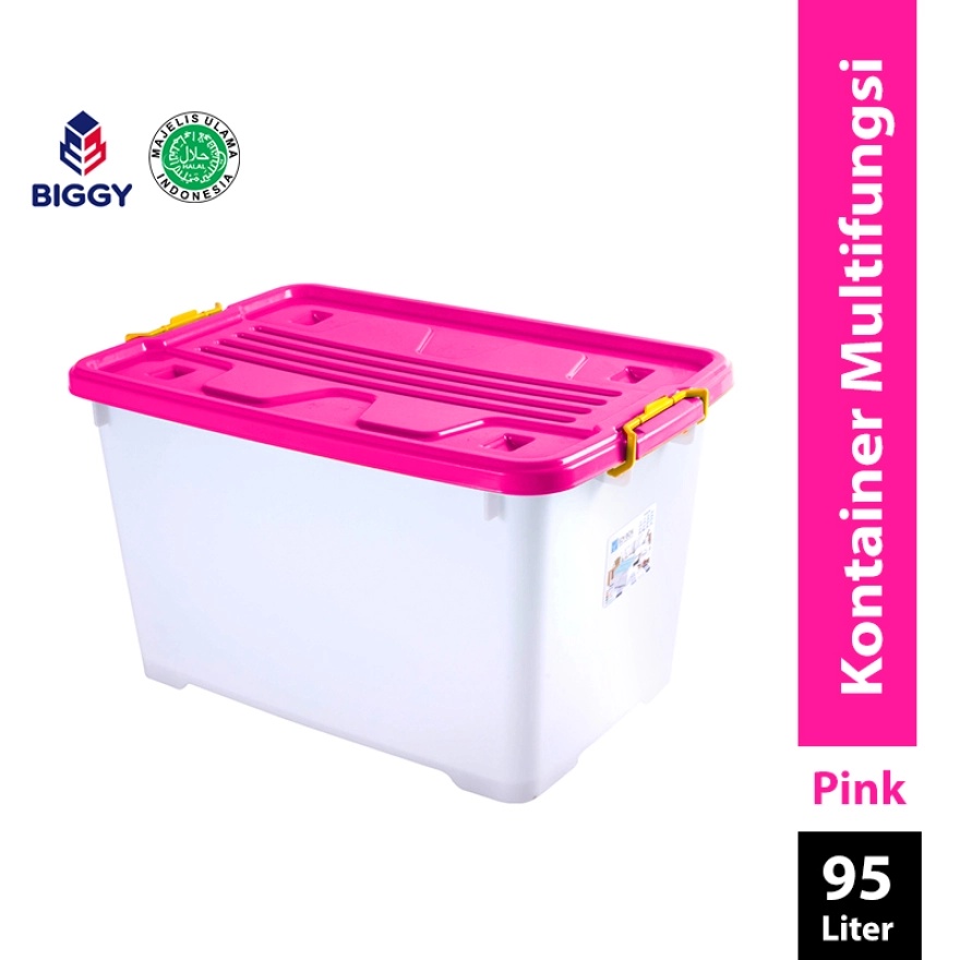 BIGGY EZY Box 95 L Multifunction Storage Box Kotak Penyimpanan containeR