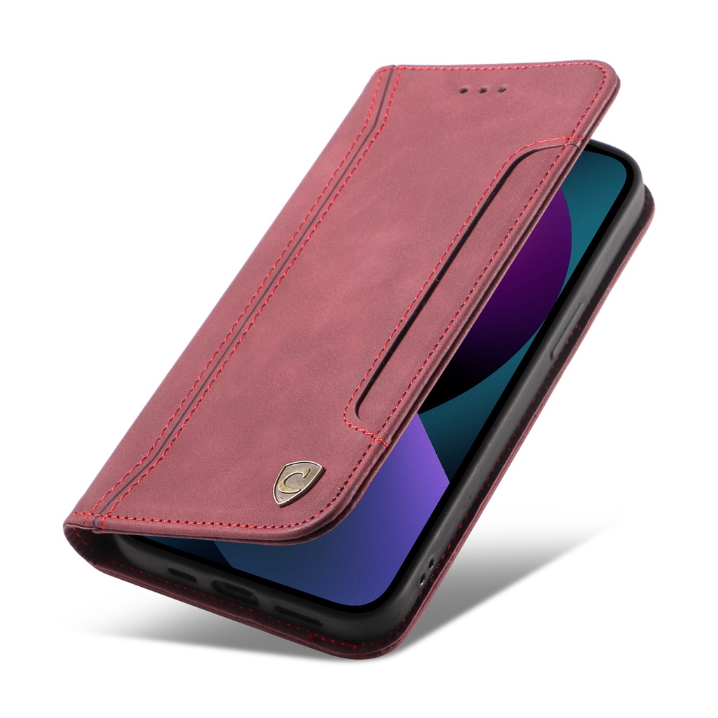 Oppo A55 A76 /A96 a95/a74 4g Oppo a55 Oppo a76 Oppo A95 Oppo a96 CASEON FLIP WALLET CARD SLOT LEATHE