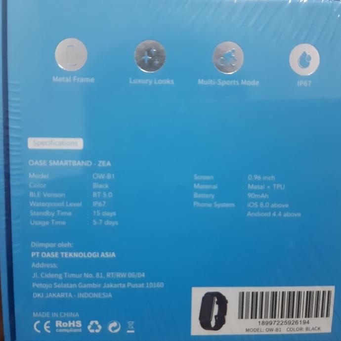 Zea Oase Smartband (Best Seller)