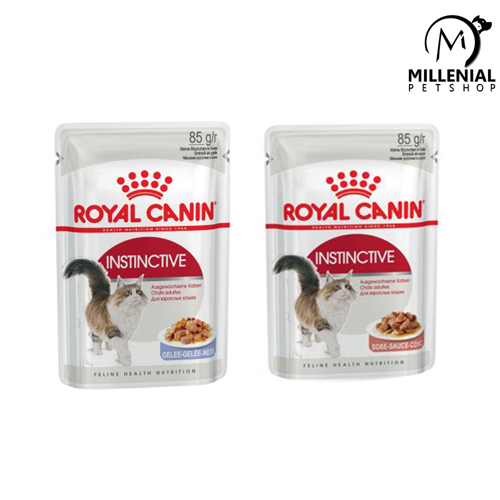 Royal Canin Pouch Instinctive Jelly 85gr Wet Food 85 Gr