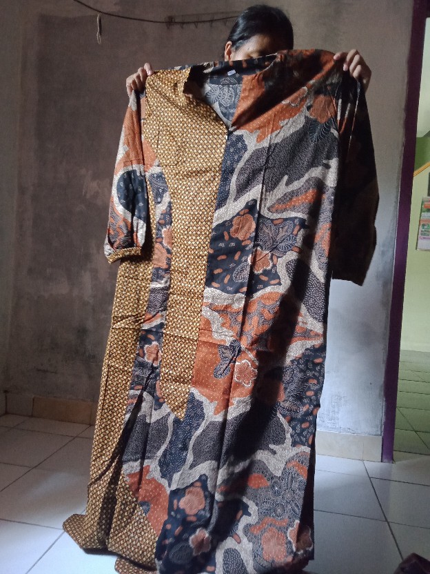 Bisa Pisah Batik Couple Keluarga Sania Ruffle Ori Ndoro Jowi Termurah