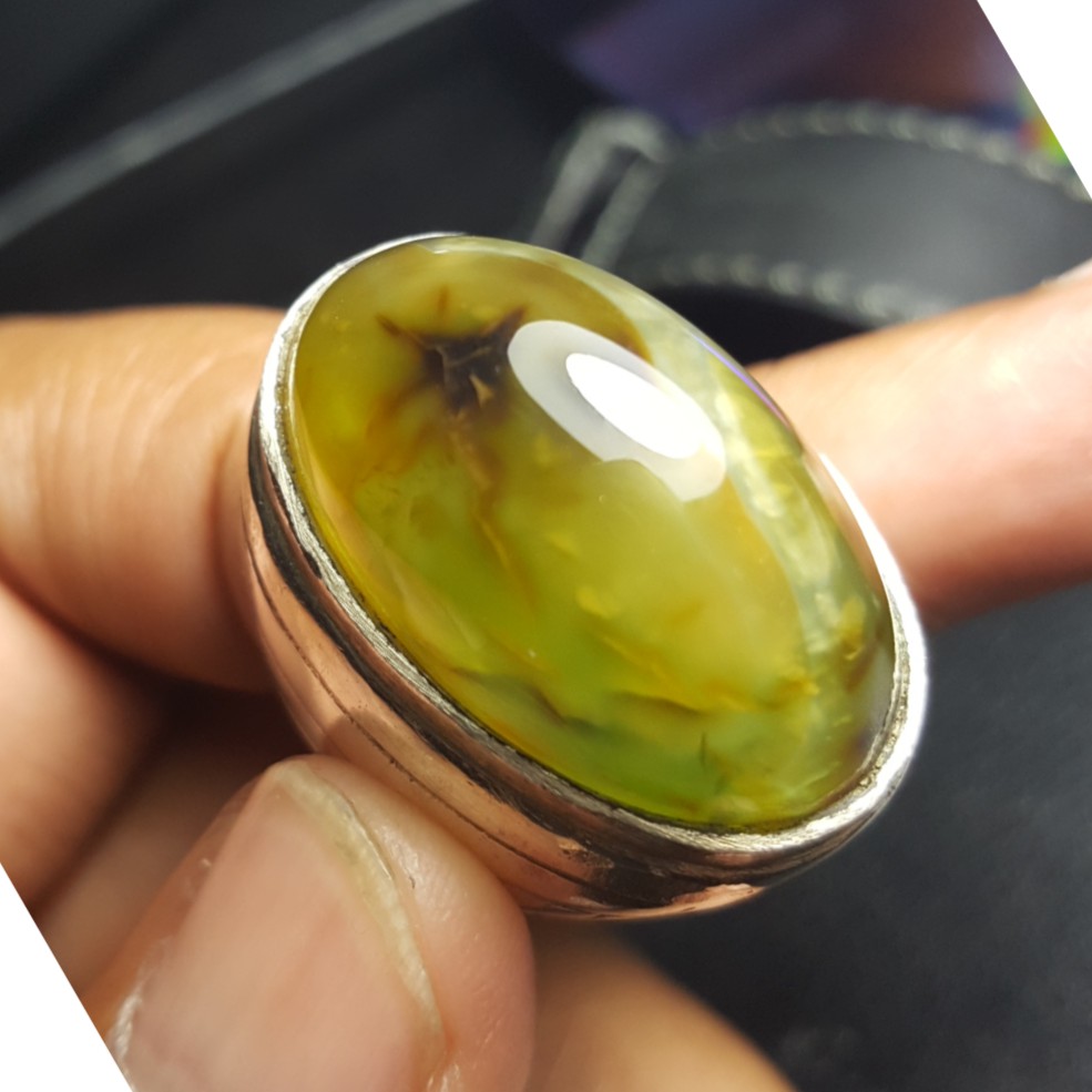 Natural akik | Pandan Hijau