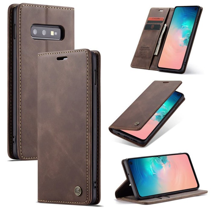 SAMSUNG NOTE 8 - Note 9 LEATHER FLIP WALLET CASE DOMPET MAGNETIC COVER