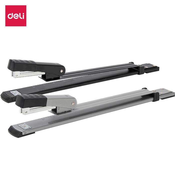 

New Best Seller Stap | Deli E0334 Stapler/Hekter-Long Reach Metal 25Sheets