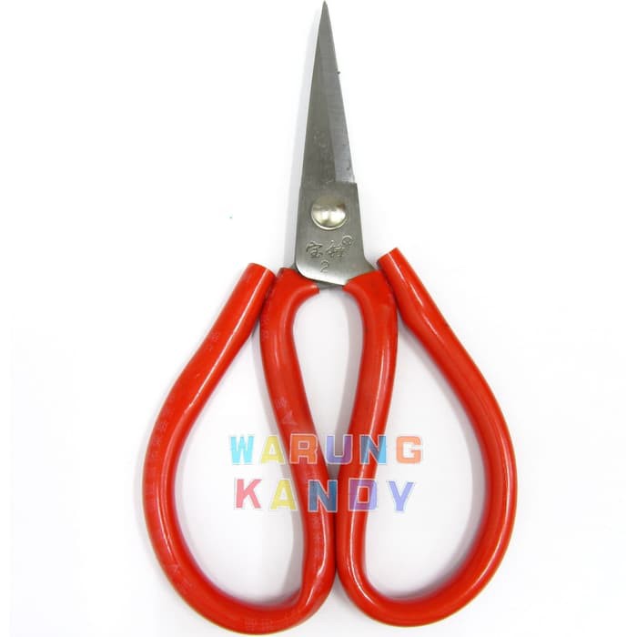 Gunting Kodok Merah 18CM