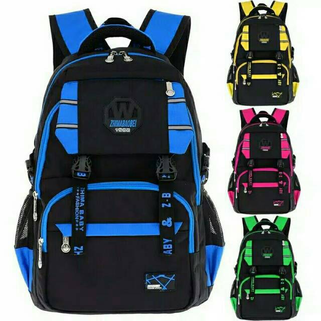 Tas sekolah cewek&amp;cowok/back pack sekolah saku laptop best selle