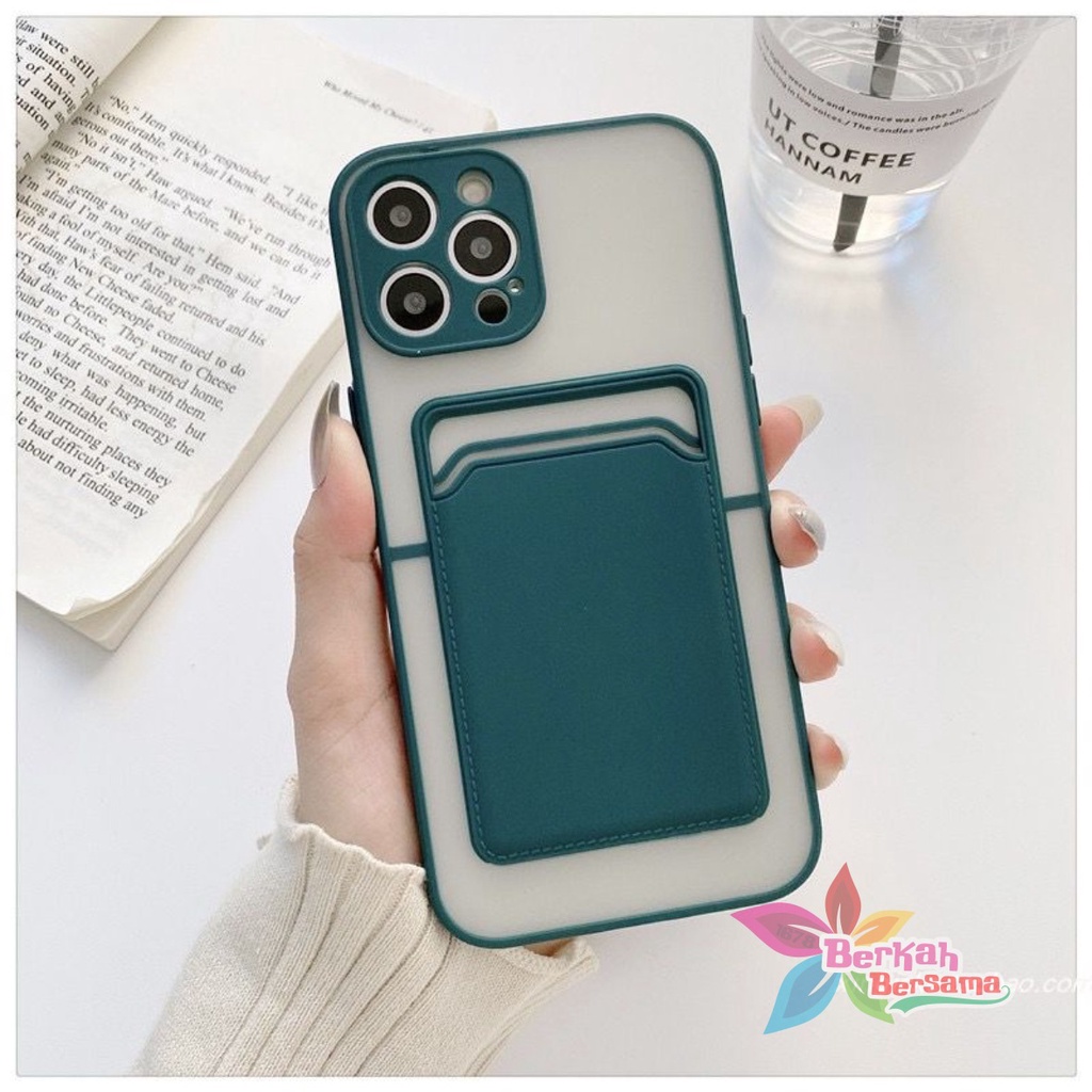 SOFTCASE CHOICE AERO SLOT CARD SAMSUNG A51 A52 A71 A72 F22 M21 M30S M30 M31 M51 BB6591