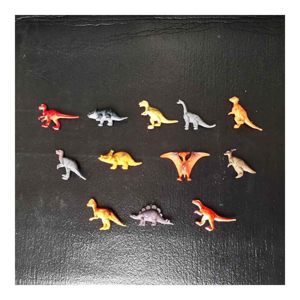 Mainan Anak Binatang Karet Figure Dinosaurus Small