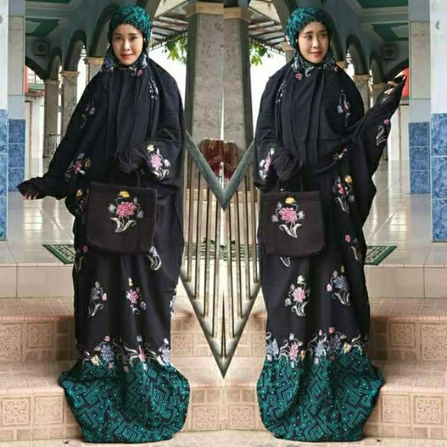 Mukena Batik Lajur Jumbo Pekalongan