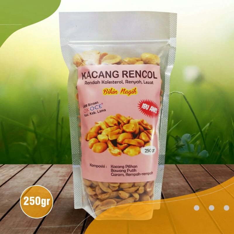 

Kacang Rencol ukuran 250 gram