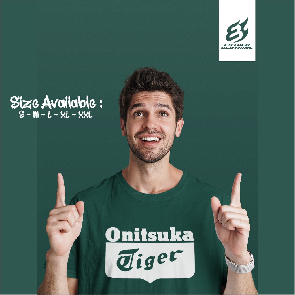 Kaos Baju Onitsuka Tiger-Esthercloth