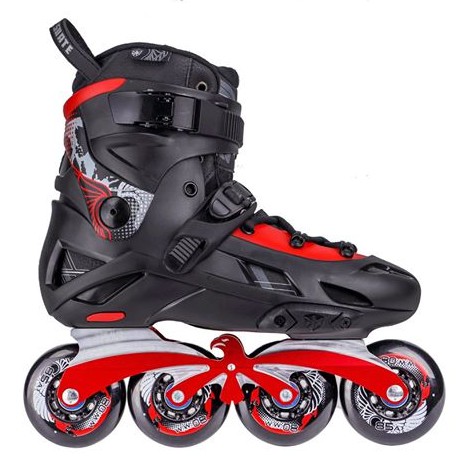 Sepatu Roda Flying Eagle Inlineskate f7 Optimum Black Red